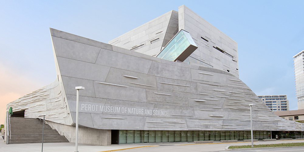 Perot Museum of Nature and Science IN Dallas, TX